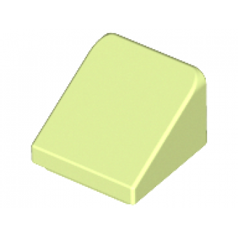 Dakpan 30 graden 1x1x2/3 Yellowish Green
